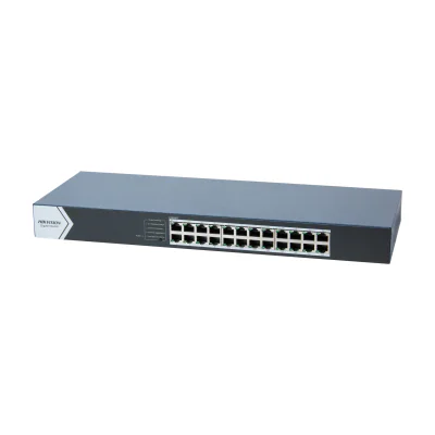 Switch Unmanaged 24 porturi HIKVISION DS-3E0524-E(C), 24 RJ45 Gigabit