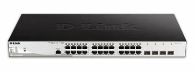 SWT 24*GBIT PoE+4 SFP  DGS-1210-28P/ME/E