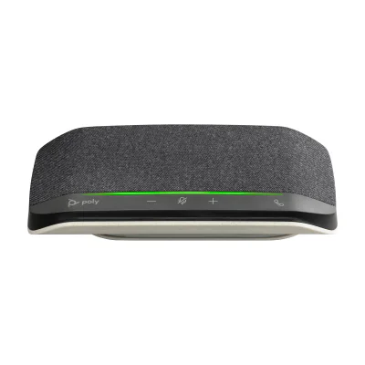 HP Poly Sync 10 USB-A USB-C Speakerphone, PC, Silver, 0.715 m, IP64, Windows 10, Windows 11, MacOS