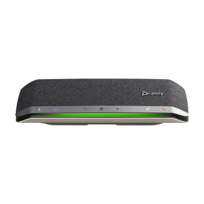 HP Poly Sync 40 Microsoft Teams Certified Speakerphone, PC, Silver, 0.715 m, IP64, Windows 10, Windows 11, MacOS
