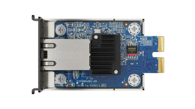 SYNOLOGY E10G22-T1-Mini Connectivity Boost for Bandwidth-Heavy Applications 1x10GbE RJ-45 Gbps/100Mbps