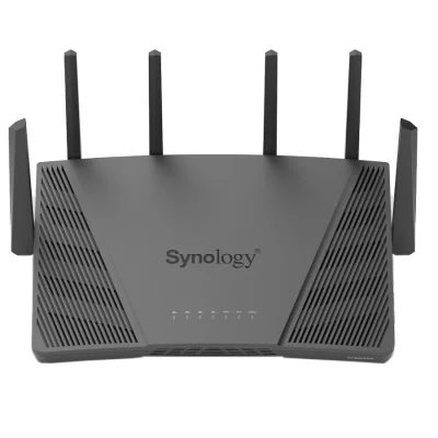 SYNOLOGY RT6600ax 1.8GHz Quad-core DDR3 1GB Tri-band Wi-Fi 6 Router 1xUSB3 5xRJ45