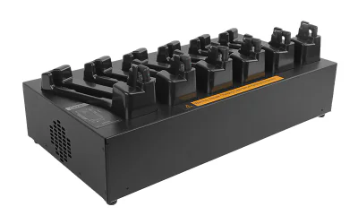 T800 Multi-Bay Expanded Battery Charger-- (Six Bay) W/Z Adapter (UK)