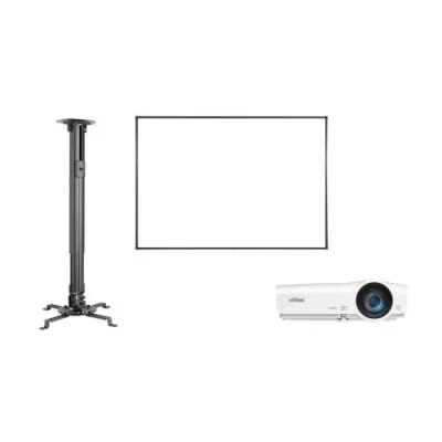 Tabla Interactiva iBoard IB-102Q4+diagonala 102" (259cm)+pentray interactiv +adaptor wireless+suport pt videoproiector PRB-18M+videoproiector Vivitek DW275, lb. Ro "PREMIUM_102"