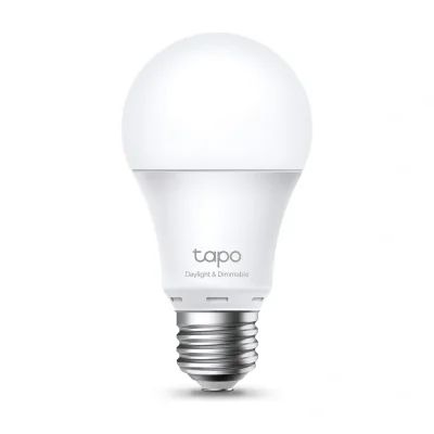 TP-Link Tapo Smart Wi-Fi Light Bulb, Daylight & Dimmable, Smart bulb, Wi-Fi, White, 802.11b, 802.11g, Wi-Fi 4 (802.11n), LED, E27