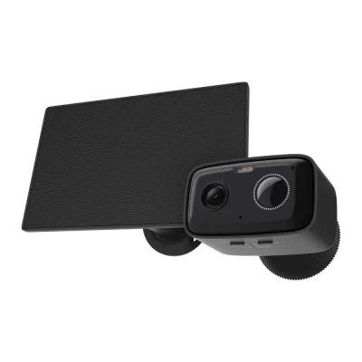Tapo Solar-Powered Security Camera Kit, Image Sensor: 1/3" Progressive Scan CMOS Sensor, Lens: Focal Length: 3.16mm ±5%, 1080P 2MP (1920×1080 px), frame rate 15 fps