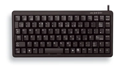 Tastatură CHERRY G84-4100LCAGB-0, USB și PS/2, Mini, Grey