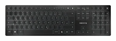 Tastatură CHERRY JK-9100PO-2, wireless 2.4 GHz și Bluetooth, switch Scissor key switch, Full-size, Bluetooth 4.2, Black, Grey