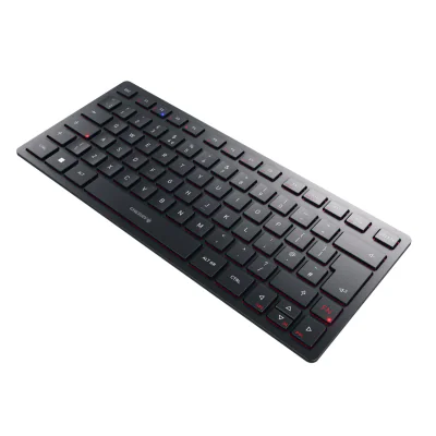 Tastatură CHERRY JK-9250GB-2, USB și wireless 2.4 GHz și Bluetooth, switch Scissor key switch, 75%, Bluetooth 5.0, Black