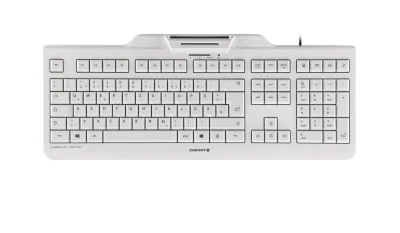 CHERRY KC 1000 SC, Full-size (100%), Wired, USB, Mechanical, QWERTY, Grey