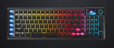 Tastatura Mecanica Gaming CORSAIR VANGUARD AIR 99, RGB, USB, Negru