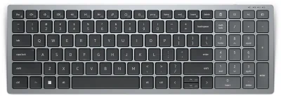 Tastatură DELL KB740, wireless 2.4 GHz și Bluetooth, Bluetooth 5.0