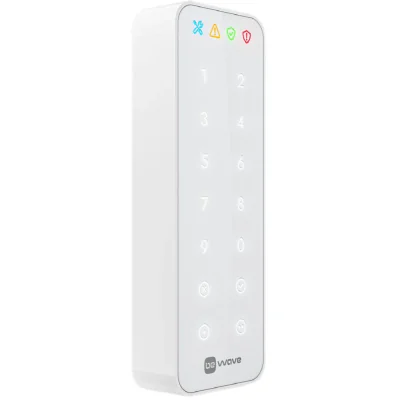 Tastatură fără fir SATEL AKP-200-W, sistem BE WAVE, 868 MHz