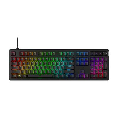 Tastatură Gaming HP HyperX Alloy Rise, mecanică, full-size, iluminare RGB, anti-ghosting, Black