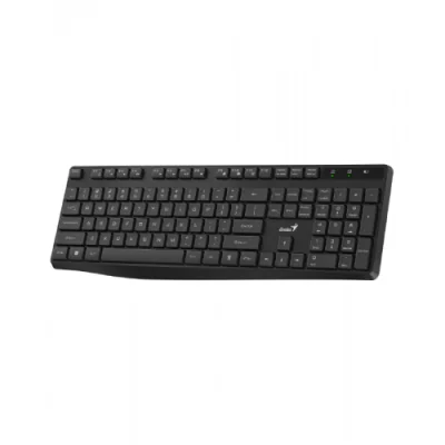 TASTATURA GENIUS wireless, multimedia, 104 taste + 11 taste multimedia (functii), USB, negru, "KB-7200" "31320002400"