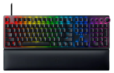 Tastatura Huntsman V2 Gaming Purple Switch - DE Layout Black "RZ03-03931000-R3G1"