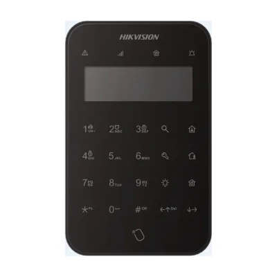 Tastatură LCD wireless 868 MHz HIKVISION DS-PK1-LT-WE/BK, Black