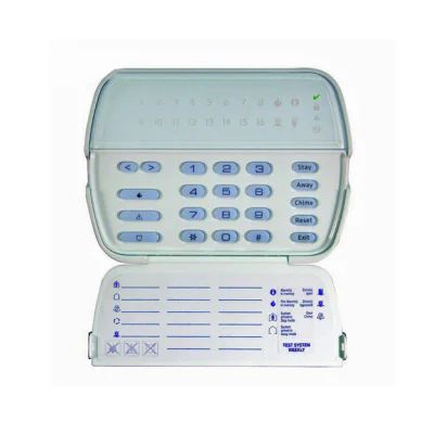 Tastatura LED DSC RFK 5516 modul receptor radio inclus, 16 zone afisate 5 taste programabile, 1 zona tastatura/1 iesire PGM, Compatibila cu centralele PC585 / 1616 / 1832 / 1864