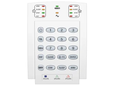 Tastatură LED pe fir 10 zone verticală K10V