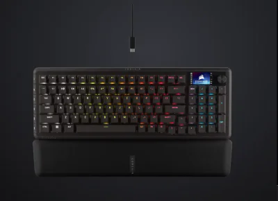 Tastatura Mecanica Gaming CORSAIR VANGUARD 96, RGB, USB, negru
