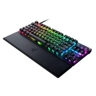 Tastatura mecanica Razer Huntsman V3 Pro Tenkeyless 8KHz, iluminare Razer Chroma RGB, US layout, negru