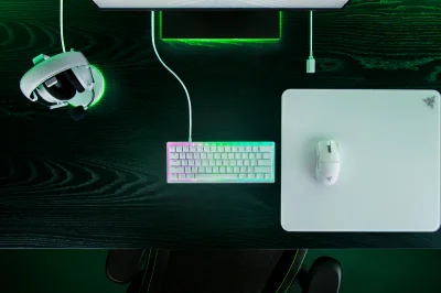 Tastatura mecanica Razer Huntsman V3 Pro Tenkeyless , iluminare Razer Chroma RGB, US layout, negru