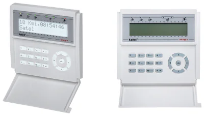 Tastatură pentru centrală de alarmă SATEL INT-KLCD-W