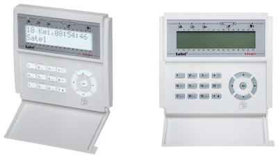 Tastatură pentru centrală de alarmă SATEL INT-KLCDR-W