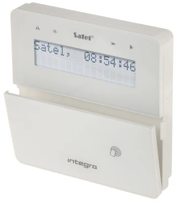 Tastatură pentru centrală de alarmă SATEL INT-KLFR-W