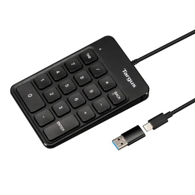 Targus AKP13GL, USB, 18, Universal, 1.5 m, Black
