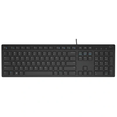 TASTATURI DELL, "KB216", cu fir, 104 taste format standard (104-108 taste), USB, negru, "580-ADHY-05"