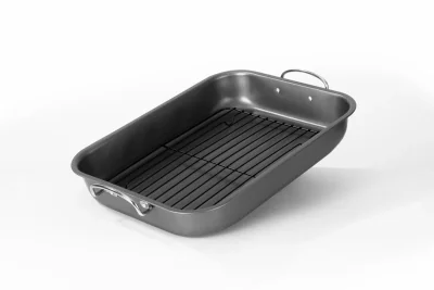 TAVA CUPTOR CU GRILL 39x29x6 CM, VANORA HOME