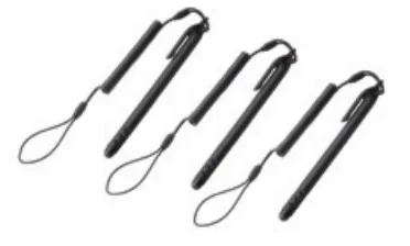 Motorola SG-TC7X-STYLUS-03, Black, Zebra TC70/TC75, Plastic, 3 pc(s)