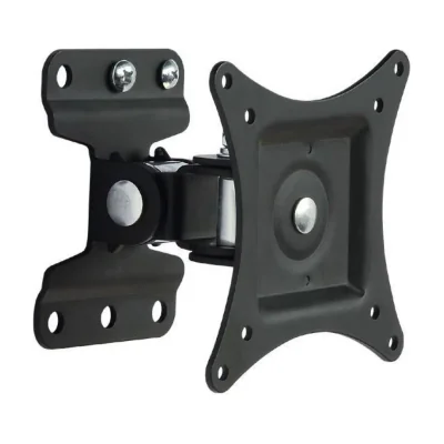 Techly 13-30" Wall Bracket for LED LCD TV Full Motion" ICA-LCD 201BK, 75 x 75 mm, 100 x 100 mm, -15 - 15°, 0 - 360°, 360°, Black