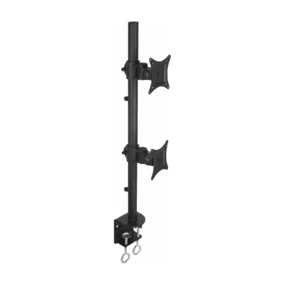 Techly ICA-LCD-350-D, 20 kg, 33 cm (13"), 68.6 cm (27"), 100 x 100 mm, Height adjustment, Black