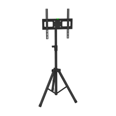Techly Universal Floor Tripod Stand for 17-60" TV, 35 kg, 43.2 cm (17"), 152.4 cm (60"), 75 x 75 mm, 400 x 400 mm, 1400 - 2100 mm