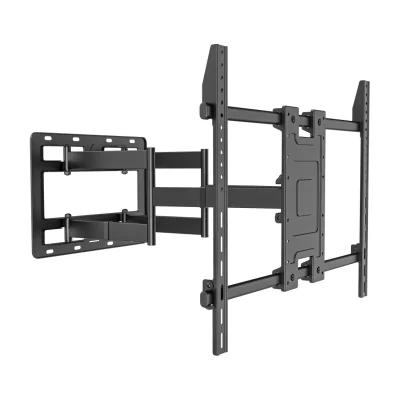 Techly Wall bracket for 55-100" Full-Motion LED LCD TV, 300 x 300 mm, 900 x 600 mm, 0 - 7°, 120°, Steel, Black