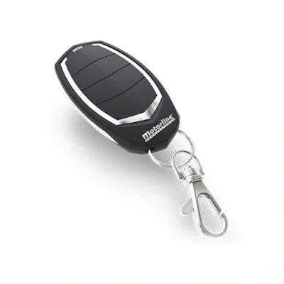 Telecomanda automatizare Motorline FALK, 4 canale, Frecventa: 433.92 MHz, Distanta emitere: 100 m,Consum: 12 mA; Baterie: 3 VDC (1 baterie); Temperatura de operare: -20°C - +70°C;Dimensiune: 64 x 32 mm