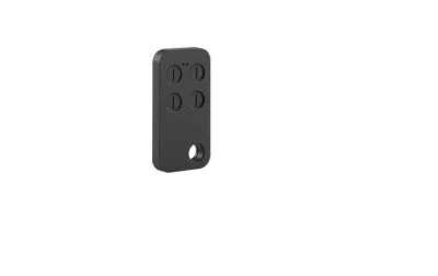 Telecomanda cu 4 butoane Venitem VELA 2.0B, Rolling code, frecventa 433,92 MHz, culoare gri inchis, dimensiuni 70x35x9 mm, greutate 19g ( compatibilitate cu receptorul Vela RX 12-24, nu este inclus)