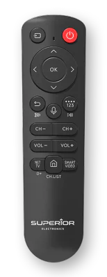 TELECOMANDA UNIVERSALA Superior, bluetooth, functie comenzi vocale, compatibila televizoare Samsung, bateriile (2 x AAA) nu sunt incluse, negru "SUPTBB002"