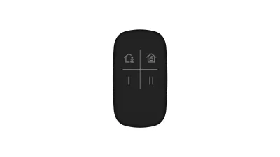 Telecomandă wireless 868 MHz HIKVISION DS-PKF1-WE(B)/BK, Black