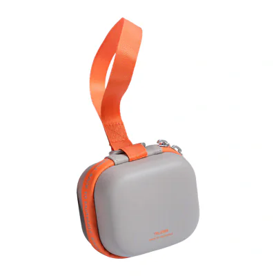 Telesin DisAdv EVA Universal Mini Geantă de transport pentru aparate foto sportive (gri-portocaliu)