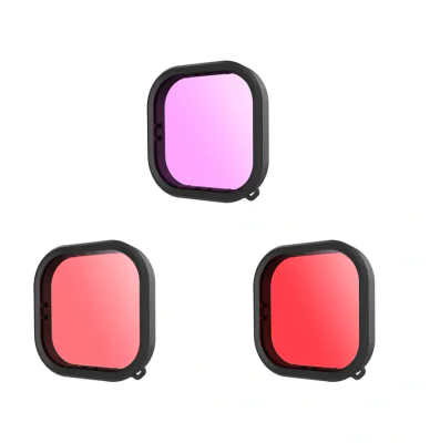 Telesin set de filtre impermeabile pentru GoPro Hero 12 / 11 / 10 / 9 (GP-FLT-904)