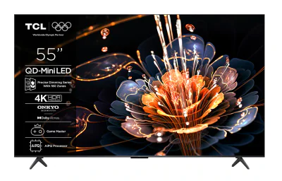 Televizor TCL Mini LED 55C69KS, 139 cm, Smart, 4K