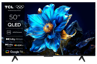 Televizor TCL QLED 50P71K, 126 cm, Smart Google TV, 4K