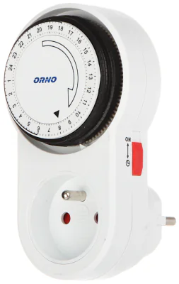 Temporizator mecanic pentru priză ORNO OR-PRE-443, max. 16 A