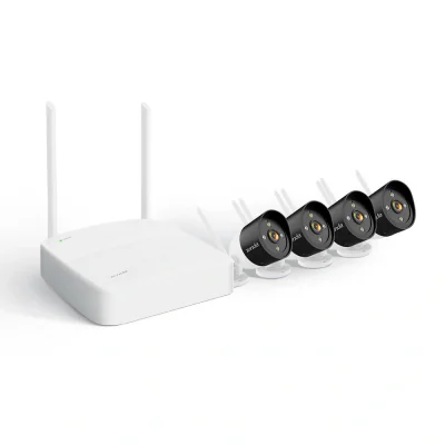TENDA 4 CHANNEL VIDEO SECURITY KIT "K4W-3TC"