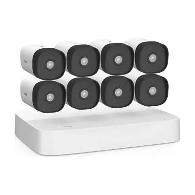 Tenda kit supraveghere 8 canele POE K8P-4TR, rezolutie: 4MP, latime banda: 60Mbps, intrari audio: 1 ch, RCA, iesire HDMI: 1-ch, 4K (3840 × 2160 )/30Hz, 1920 × 1080/60 Hz, 1280 × 1024/60Hz, 1280 × 720/60 Hz, iesire VGA: 1-ch, 1920 × 1080/60Hz, 1280 × 