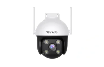 Tenda RH7-WCA 4MP Outdoor Wi-Fi Pan/Tilt Camera, orizontala 360°, Verticala 137°, Slot Card microSD(pana la 256gb, Alimentare: DC 12V 1A, Interfata: 1 x 10/100 RJ45, Obiectiv: 4mm@F1.6, Dimensiuni: 138mm*120mm* 187mm, Rezolutie: 2560 x 1440 30fps, H.