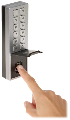 Terminal de control acces cu amprentă și card Mifare HIKVISION DS-K1T805MBFWX, Wi-Fi